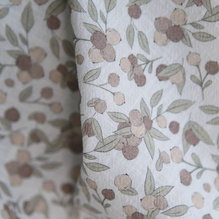Hind full - Coton lavé bio motif exclusif nautre