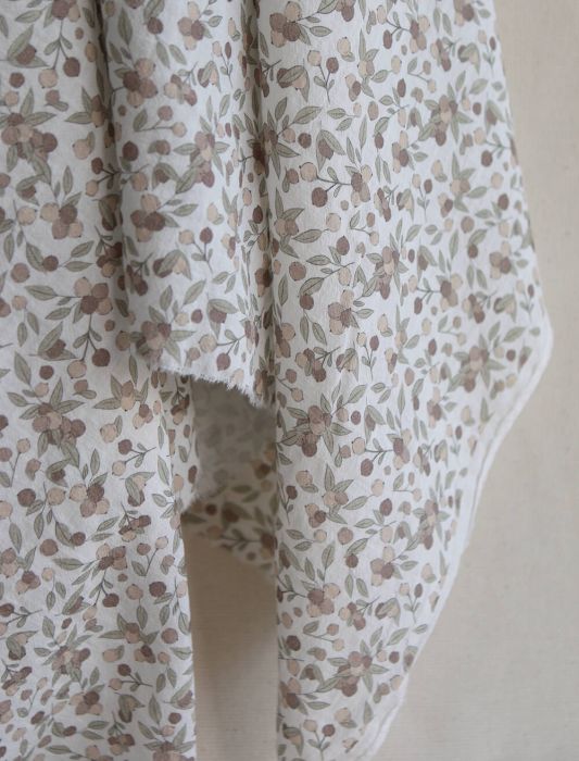 Hind full - Coton lavé bio motif exclusif nautre