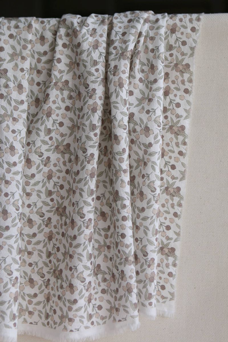Hind full - Coton lavé bio motif exclusif nautre
