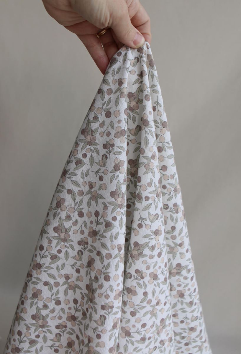 Hind full - Coton lavé bio motif exclusif nautre