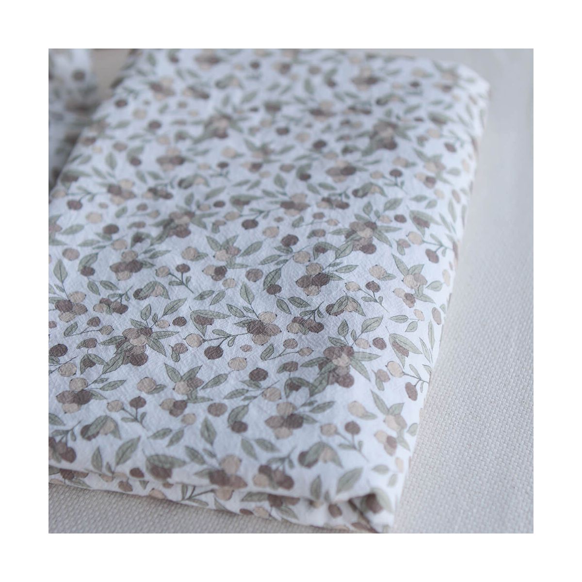 Hind full - Coton lavé bio motif exclusif nautre