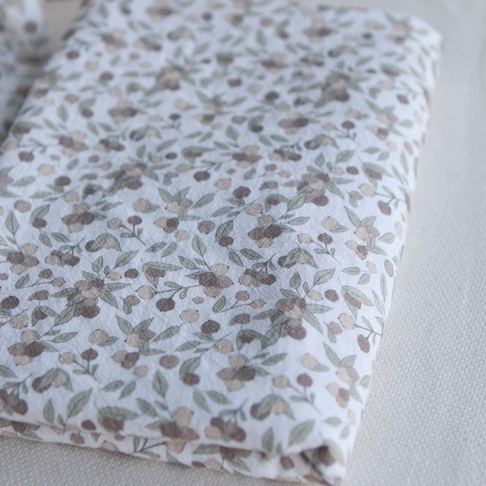 Hind full - Coton lavé bio motif exclusif nautre