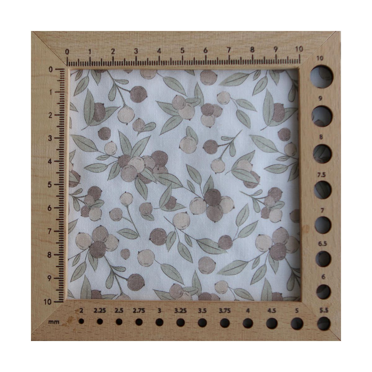 Hind Full - Popeline douce coton BIO organique fond blanc lait exclusif nature