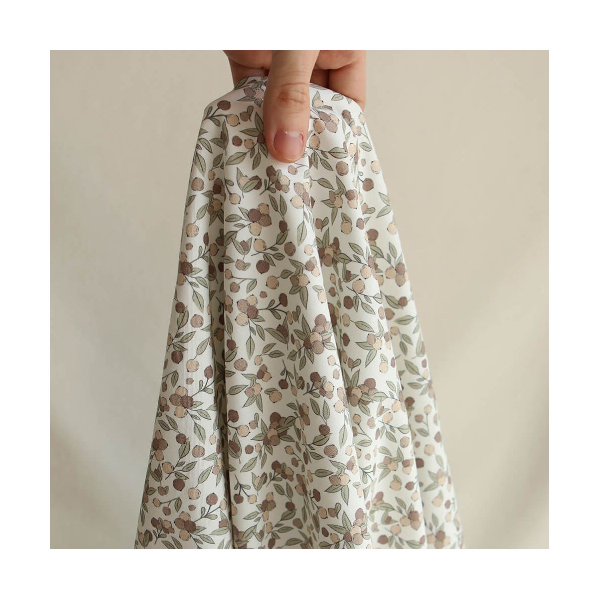Hind Full - Jersey coton bio motif exclusif coloris nature