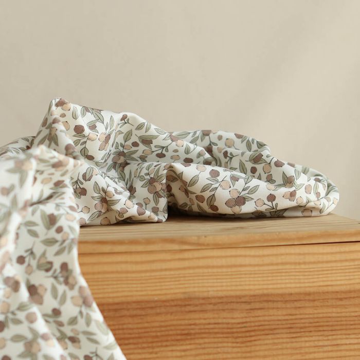 Hind Full - Jersey coton bio motif exclusif coloris nature