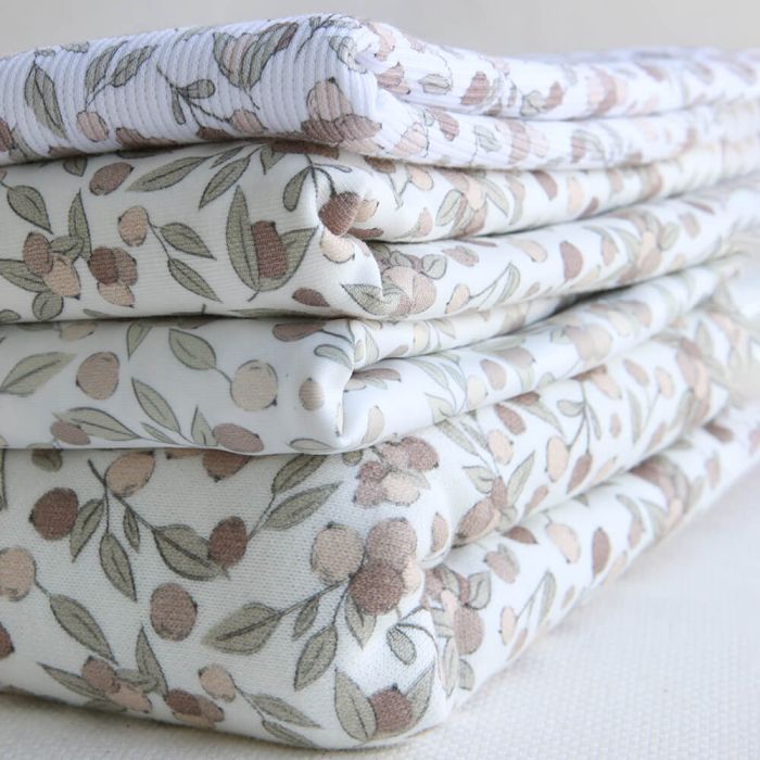 Hind Full - Jersey coton bio motif exclusif coloris nature