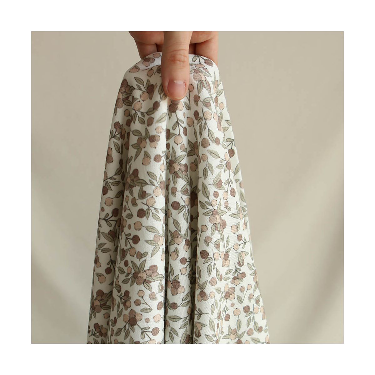 Hind Full - Sweat mélange de coton bouclettes motif exclusif nature