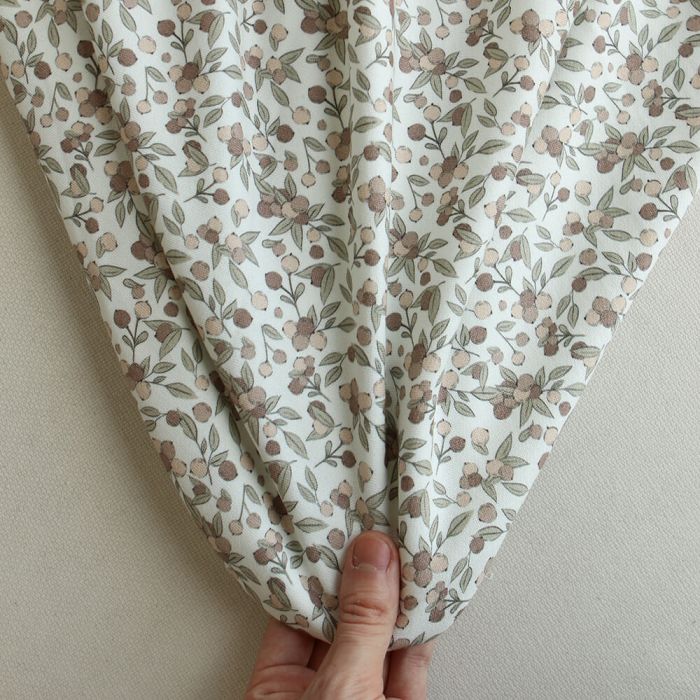 Hind Full - Sweat mélange de coton bouclettes motif exclusif nature