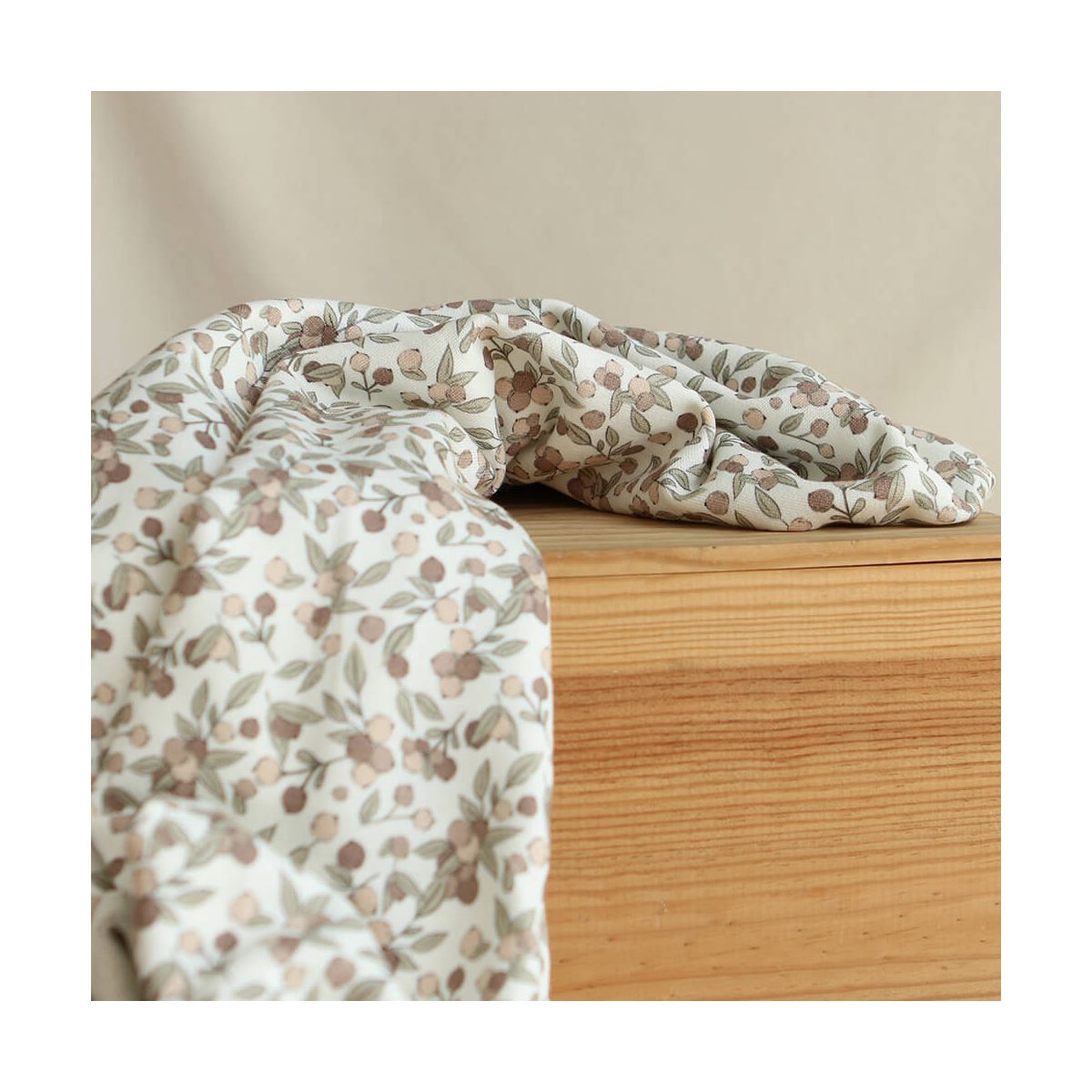 Hind Full - Sweat mélange de coton bouclettes motif exclusif nature