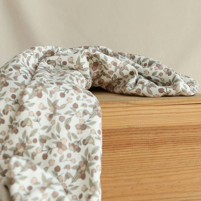 Hind Full - Sweat mélange de coton bouclettes motif exclusif nature