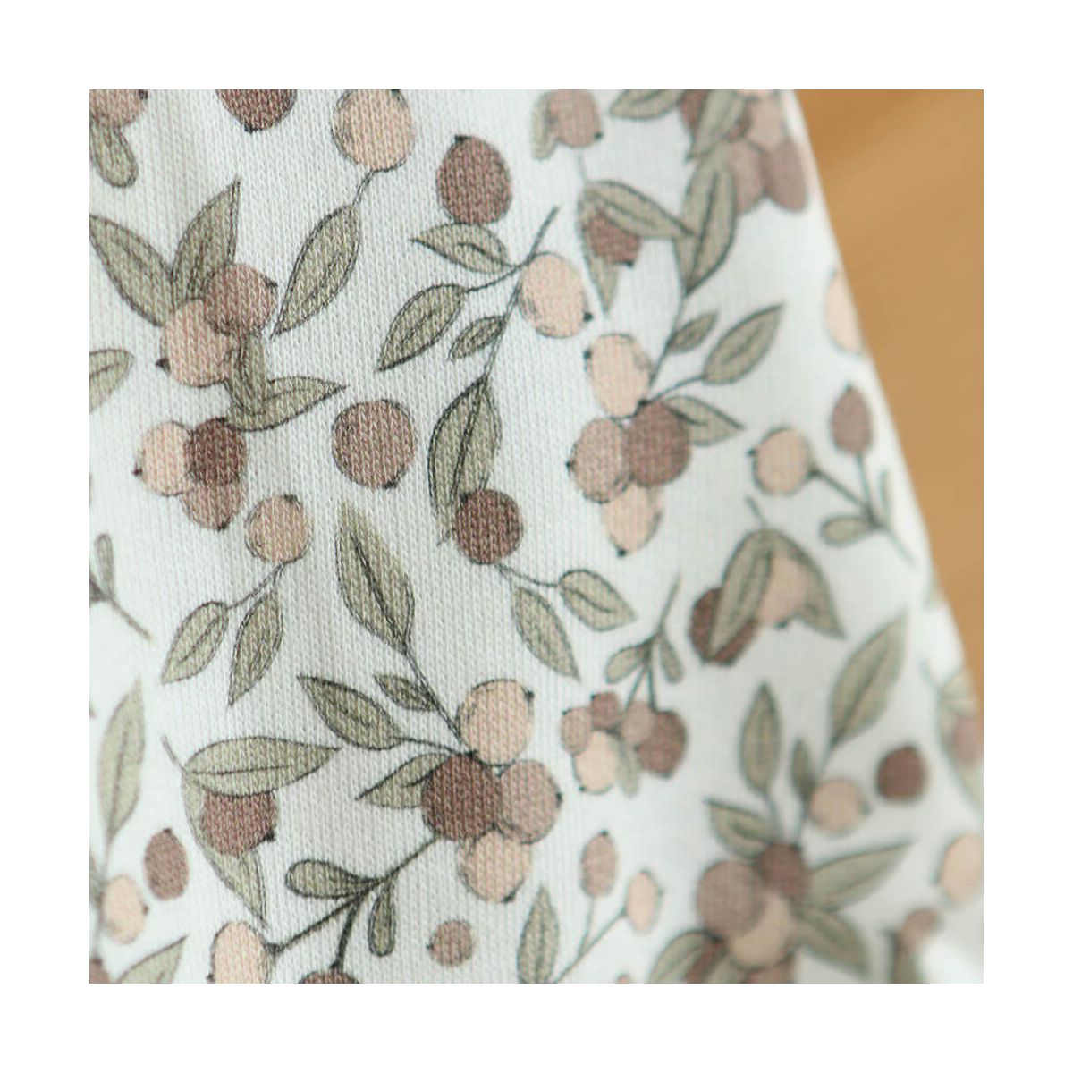 Hind Full - Sweat mélange de coton bouclettes motif exclusif nature