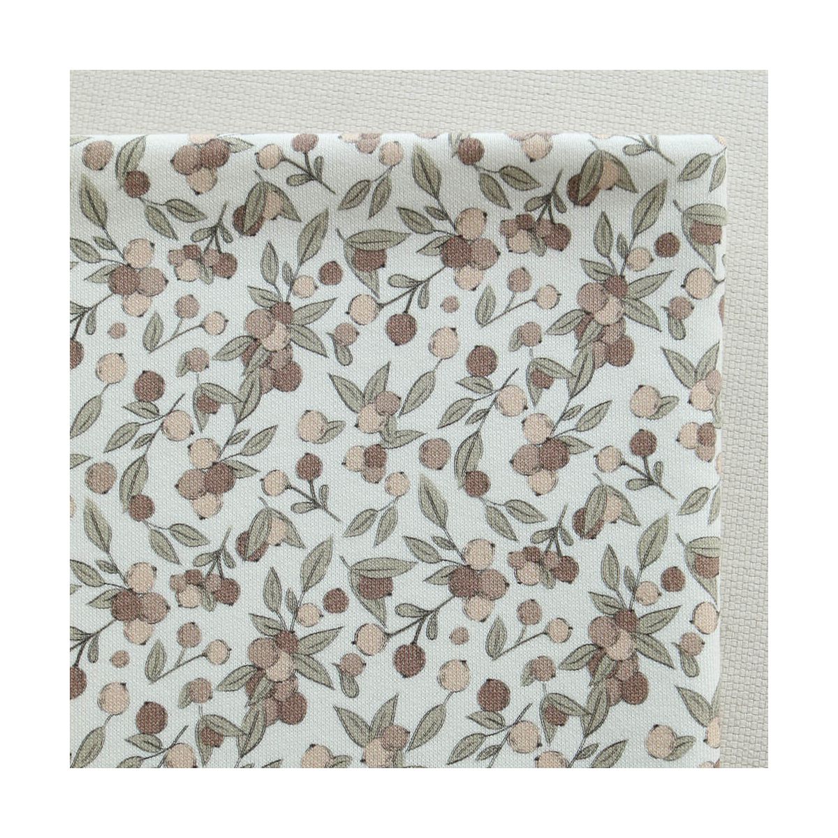 Hind Full - Sweat mélange de coton bouclettes motif exclusif nature