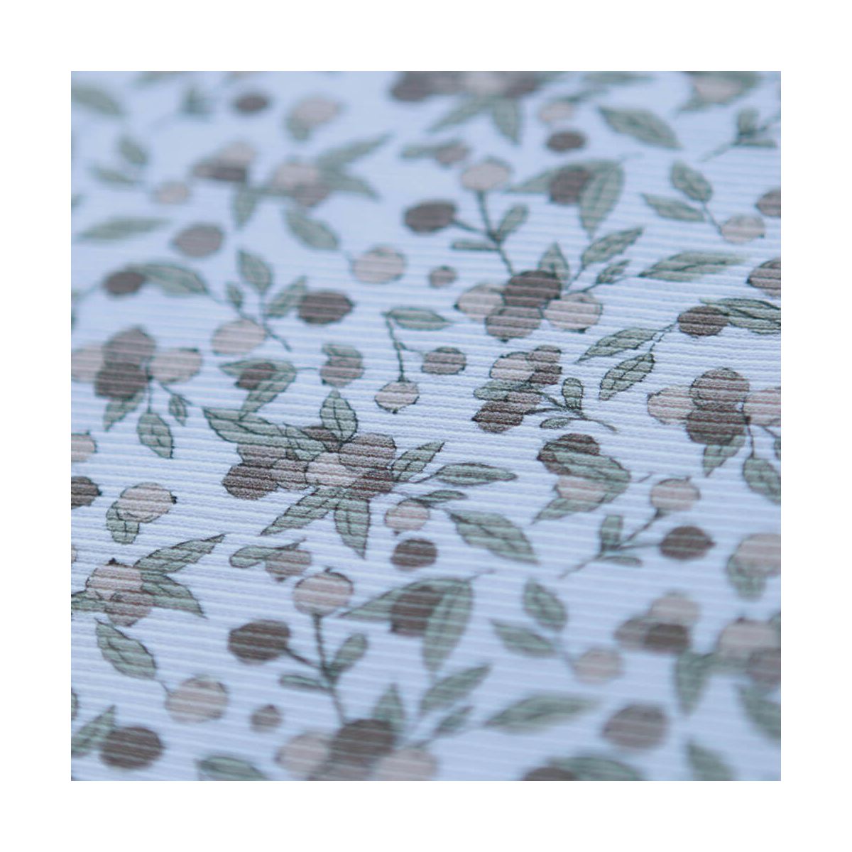 Hind full - Jersey coton côtes fines motif exclusif nature