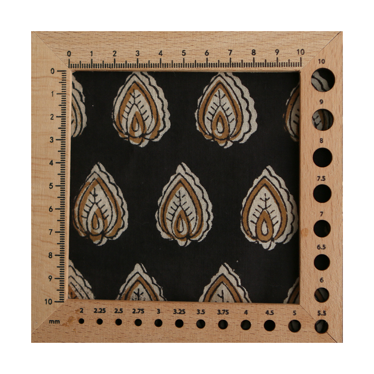Kamala - Tissu indien coton hand block traditionnel