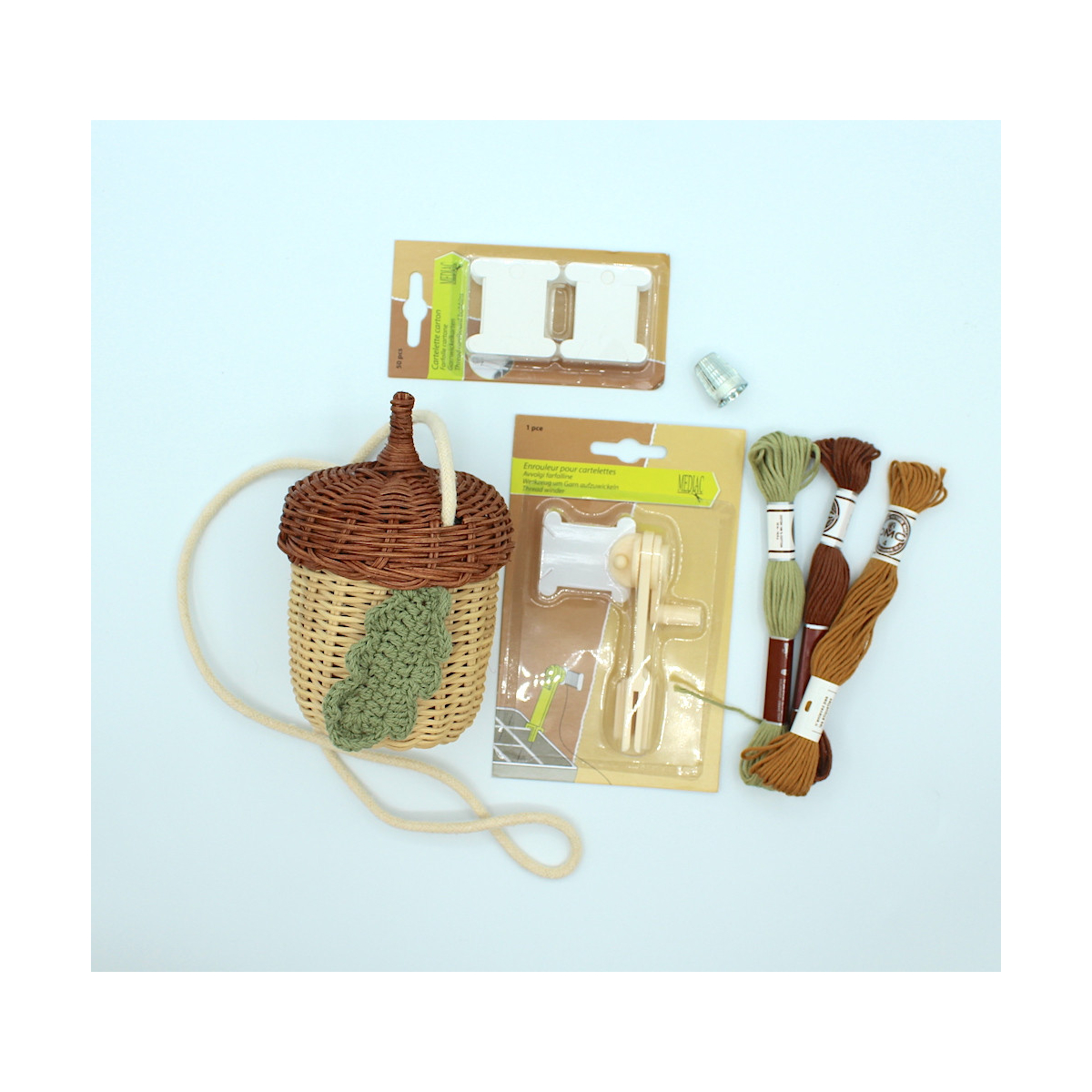 Kit à offrir pour fil à broder rangement Kit à offrir pour fil à broder rangement