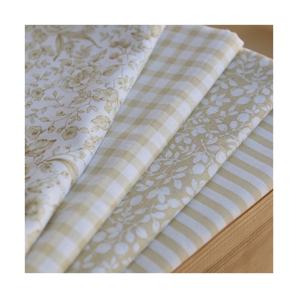 copie de Victor - Tissu lin coton vichy 7mm blanc lait et bleu brume