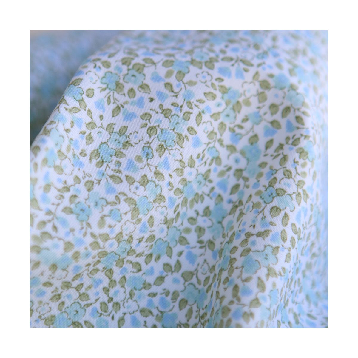 copie de Amelie - Popeline de coton fleuri teintes roses