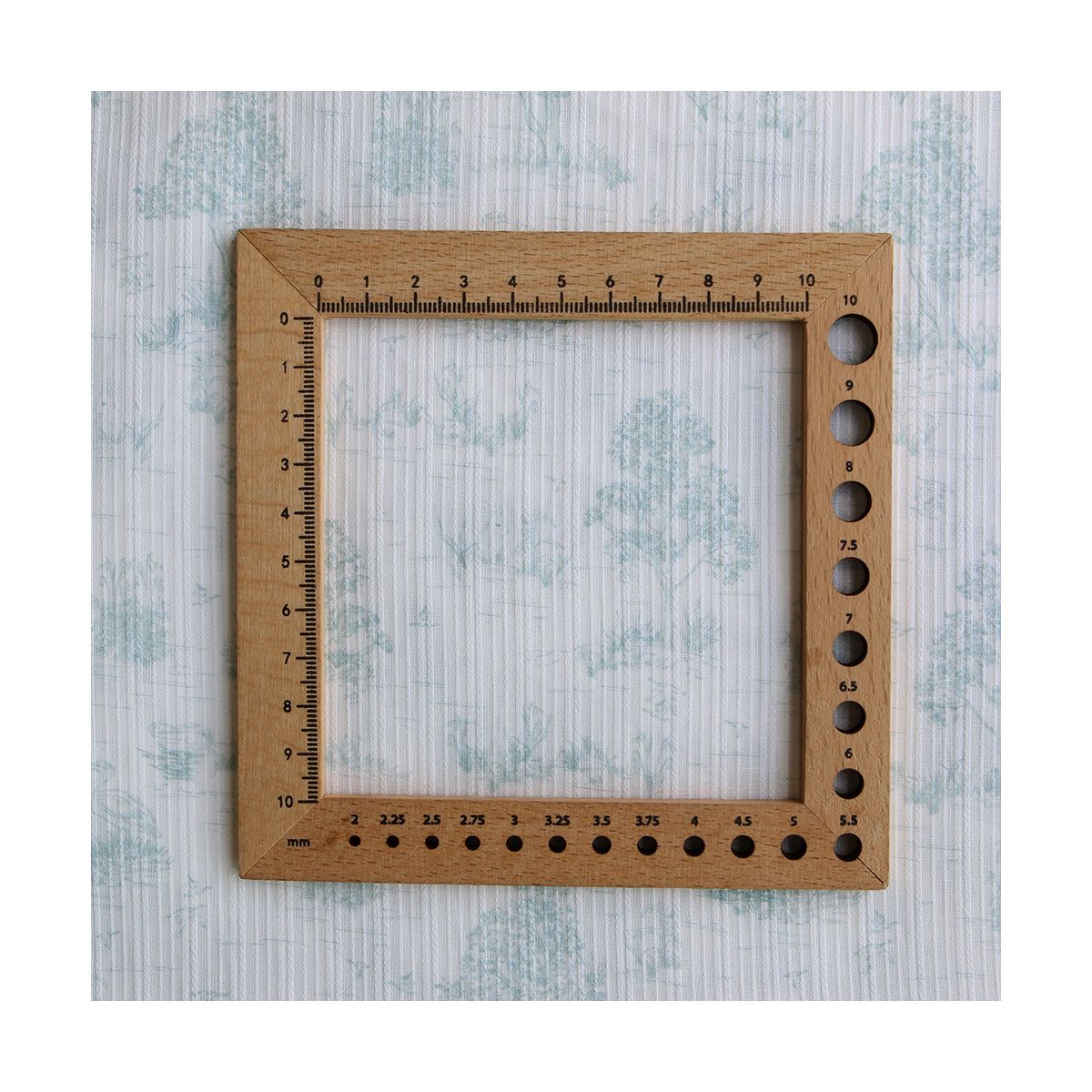 Bertille - Tissu coton texturé imprimé toile de Jouy coloris jade
