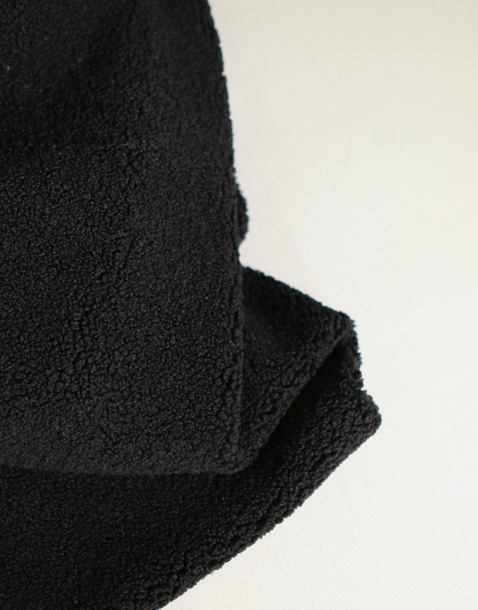 Dolly - Teddy / moumoute sherpa bouclettes noir