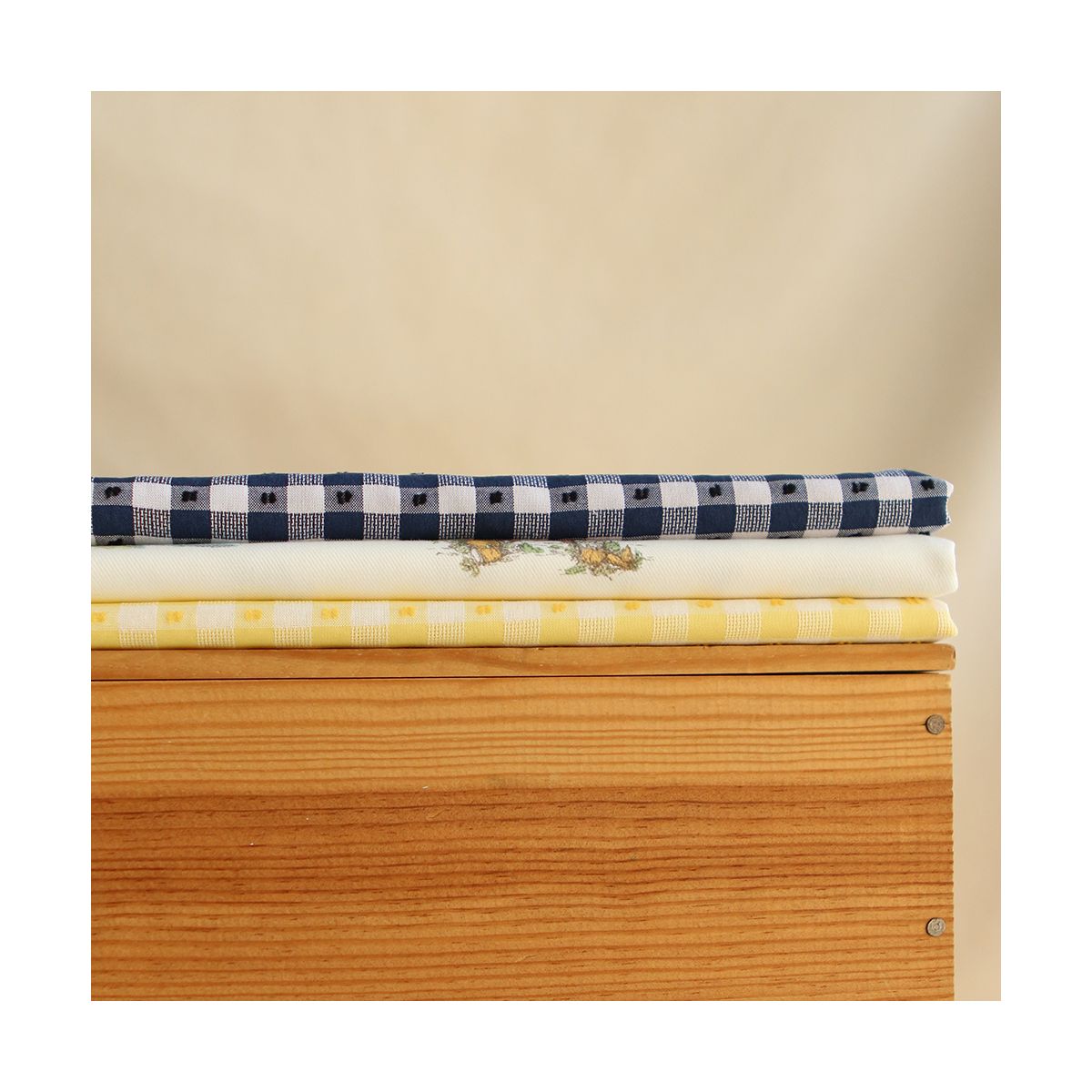 Geneviève - Tissu sergé / twill de coton organique imprimé toile jouy colorée
