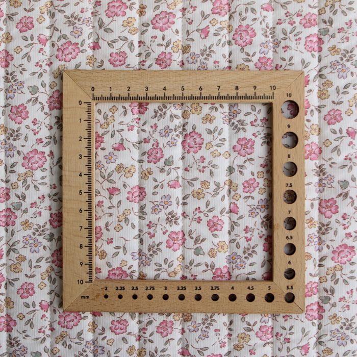 Margaret - Matelassé velours milleraie imprimé fleuri Made in France