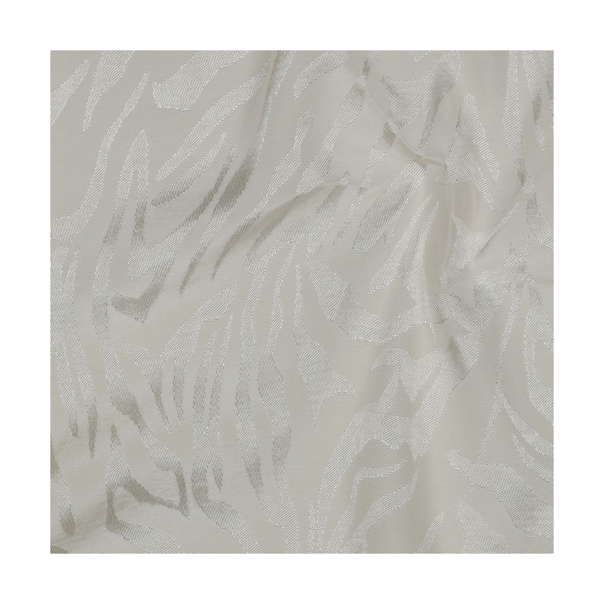 Janelle - Viscose tissage jacquard zèbre écru