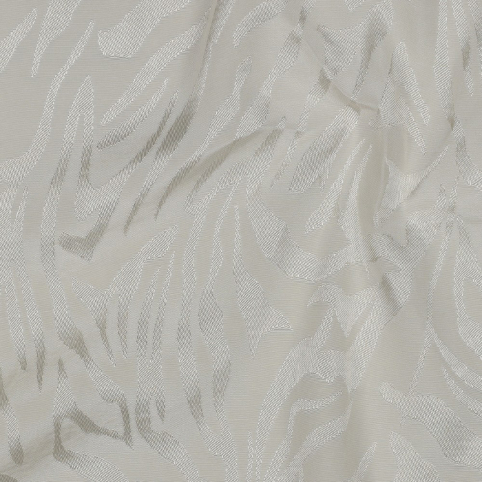 Janelle - Viscose tissage jacquard zèbre écru