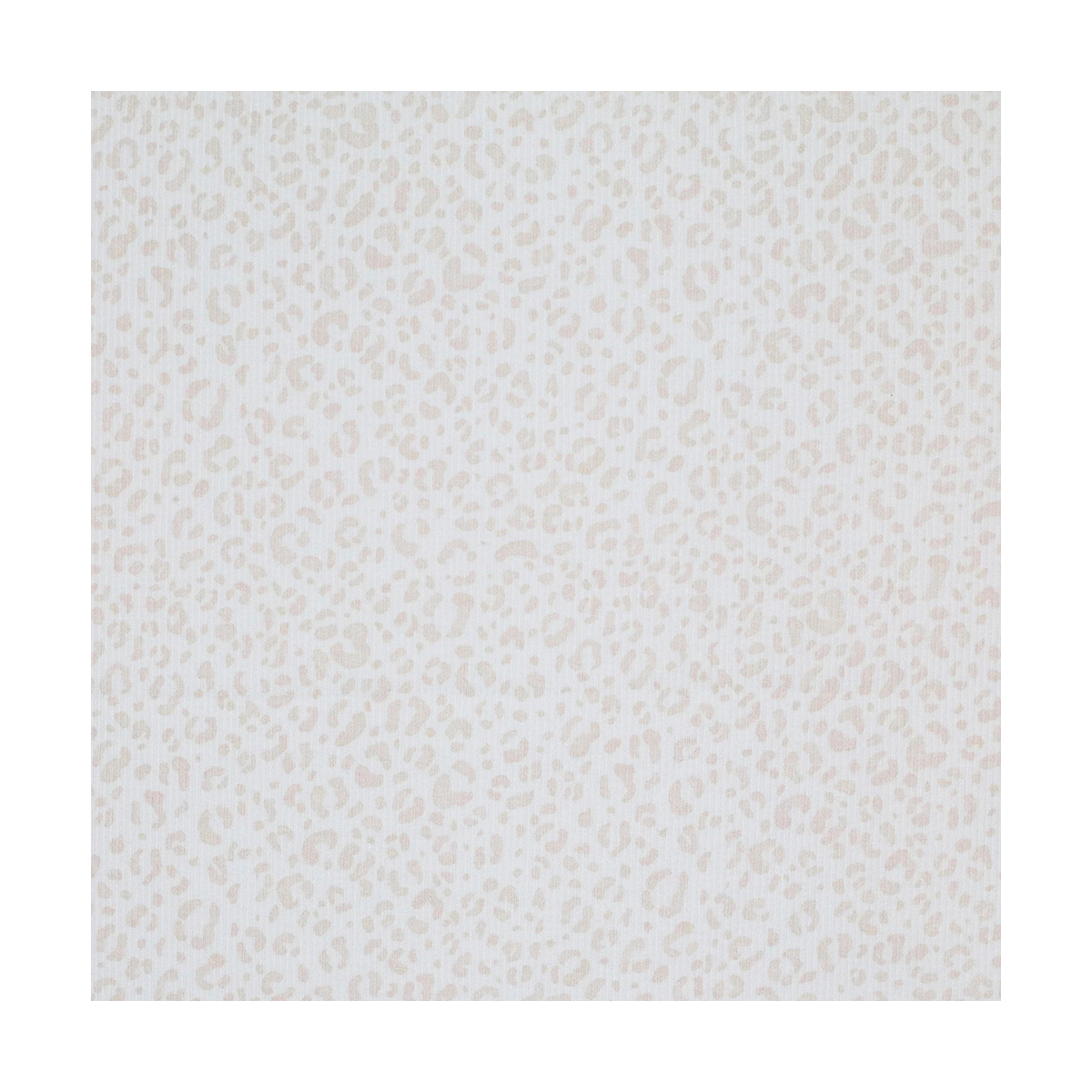 Jersey coton côtes fines à motif Graou beige lait
