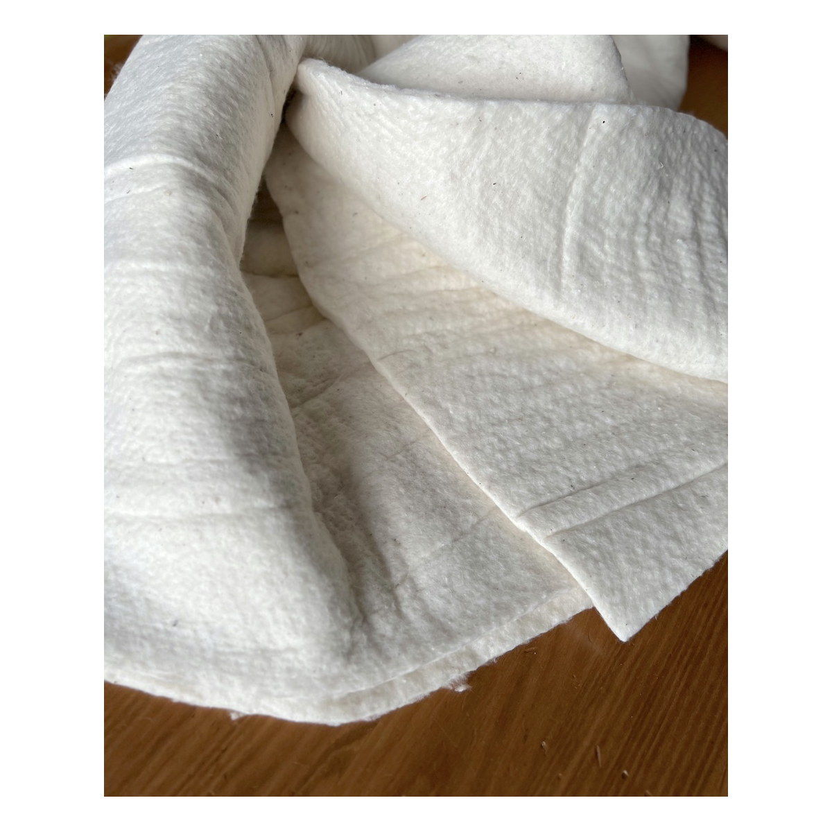 Ouate / molleton pur coton moyen 10mm Largeur 150cm