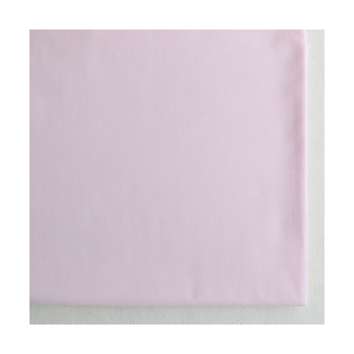 Tissu Coton voile uni pour doublure BIO organique rose doux