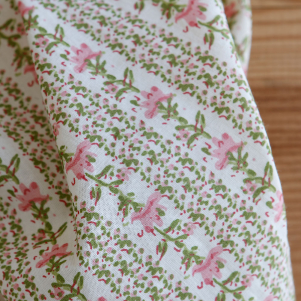 copy of Karishma C - Tissu indien en coton imprimé main Hand Block Artisanal 2