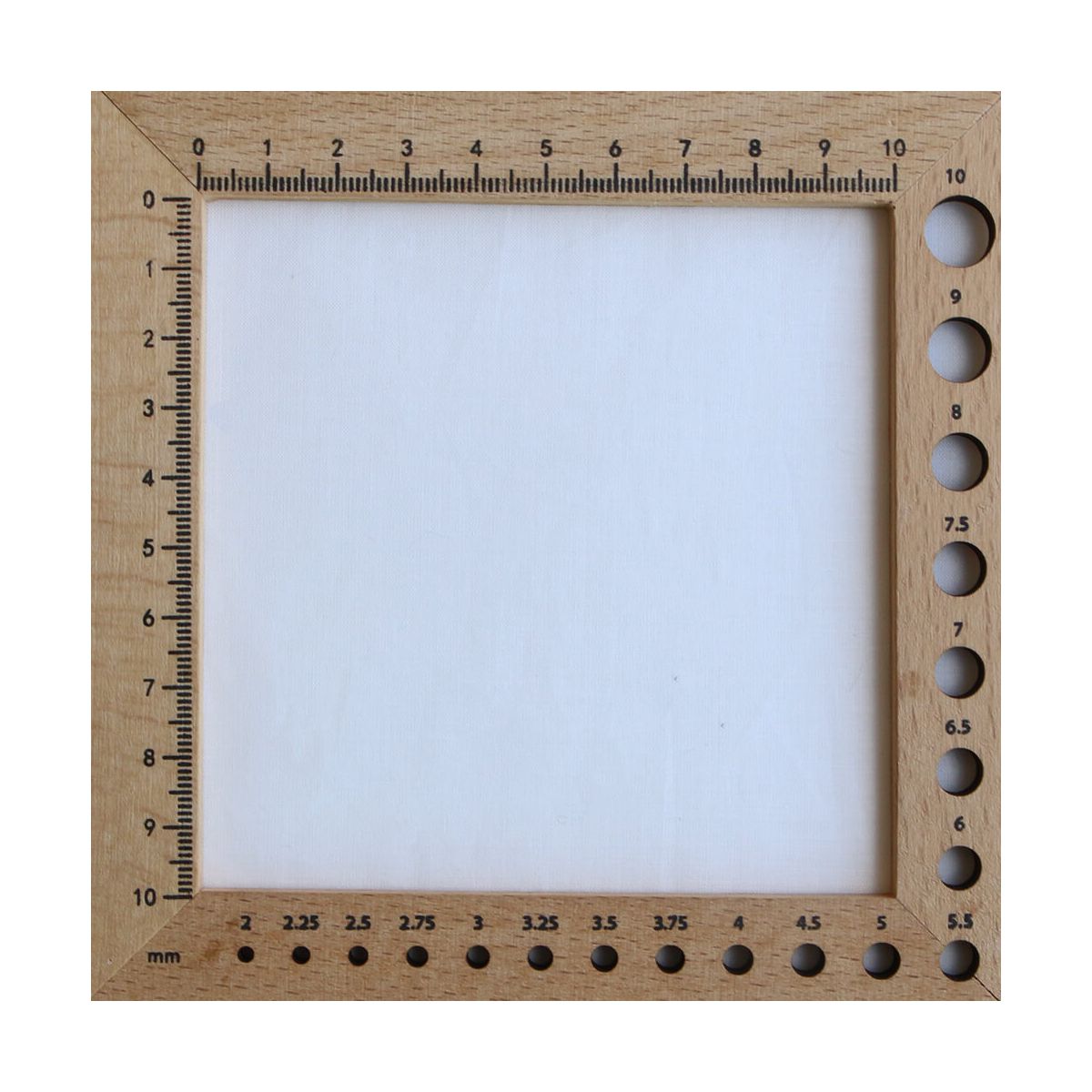 Voile de coton organique uni coloris blanc ivoire