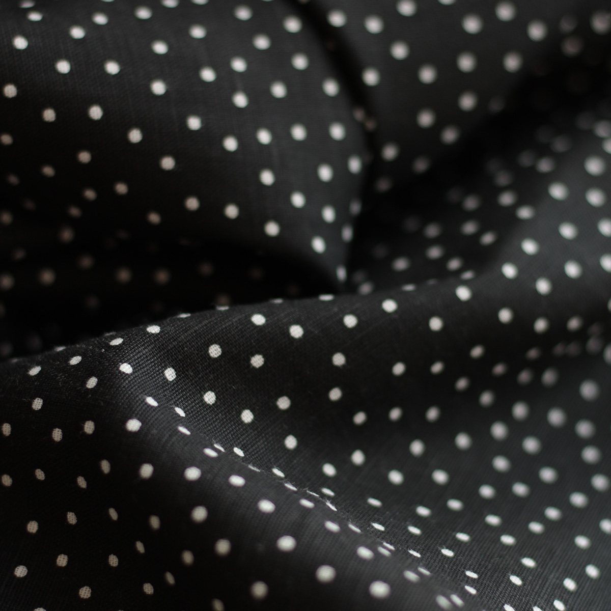copy of Tissu lin coton lavé à pois fond sable