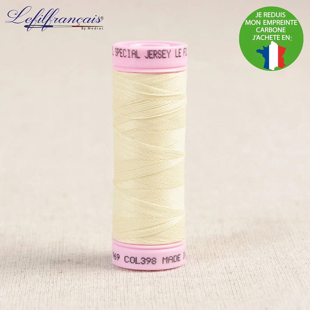 Fil à coudre spécial Jersey Made in France 140m (coloris au choix)