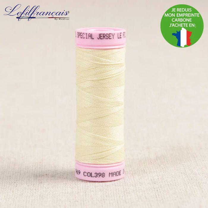 Fil à coudre spécial Jersey Made in France 140m (coloris au choix)