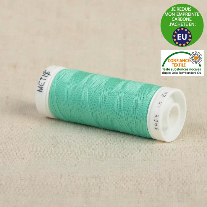 Fil à coudre polyester 200m résistant couleur au choix