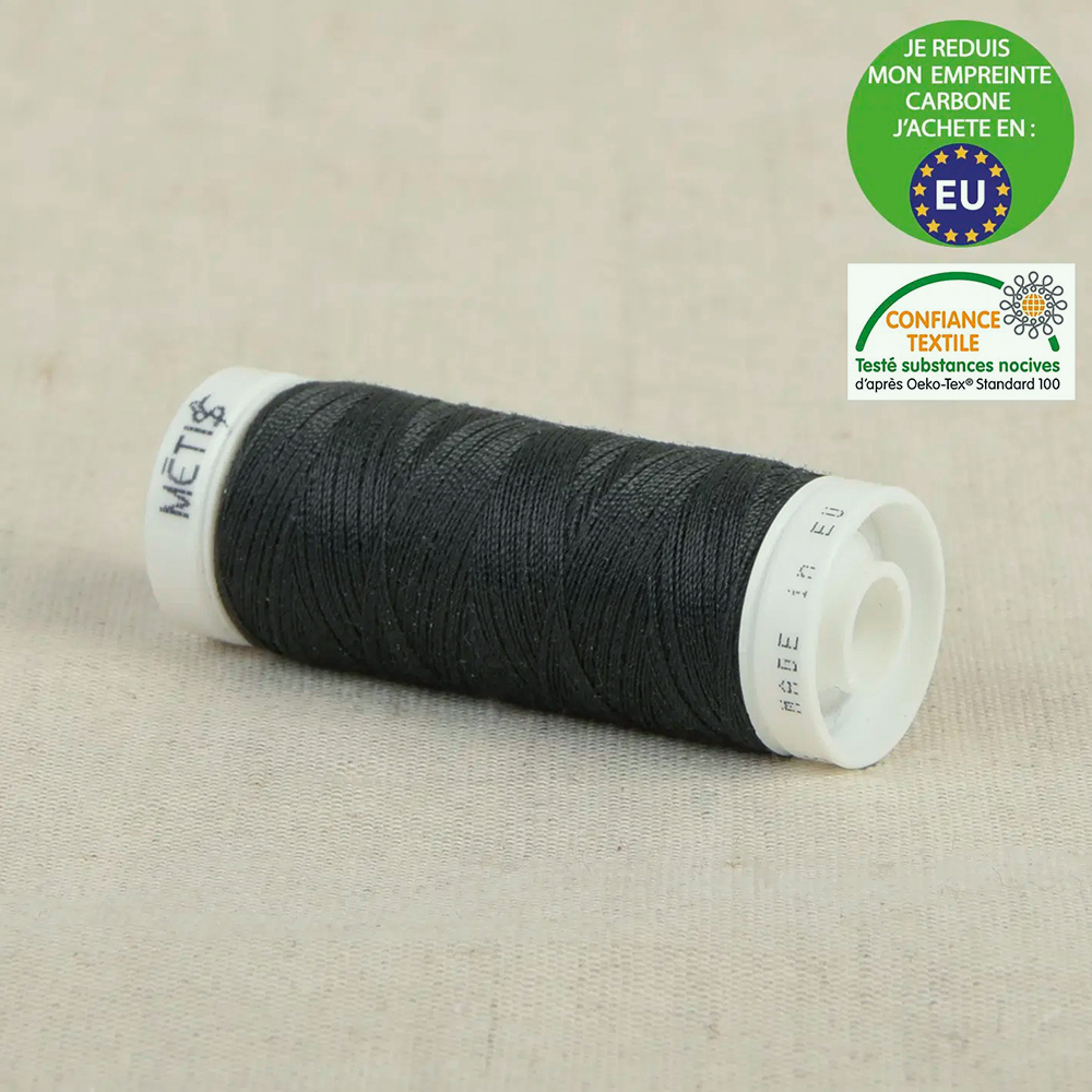 Fil à coudre polyester 200m résistant couleur au choix
