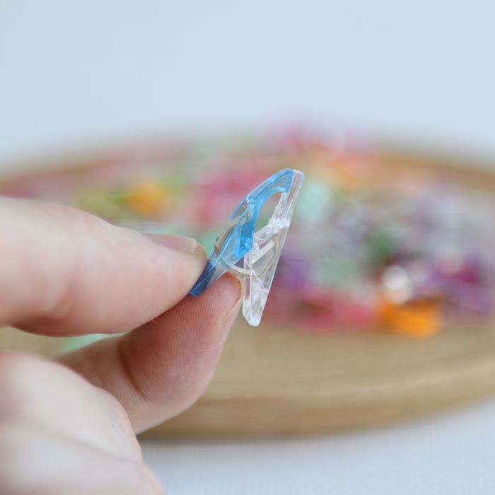 Lot de 30 pinces magiques couleurs aléatoires embout fin