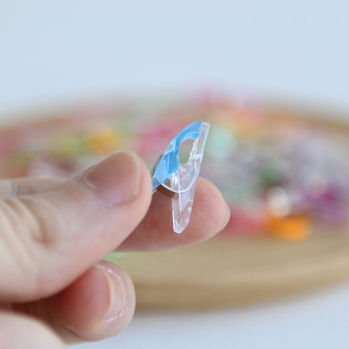 Lot de 30 pinces magiques couleurs aléatoires embout fin