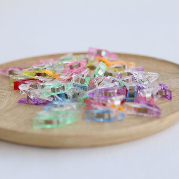 Lot de 30 pinces magiques couleurs aléatoires embout fin