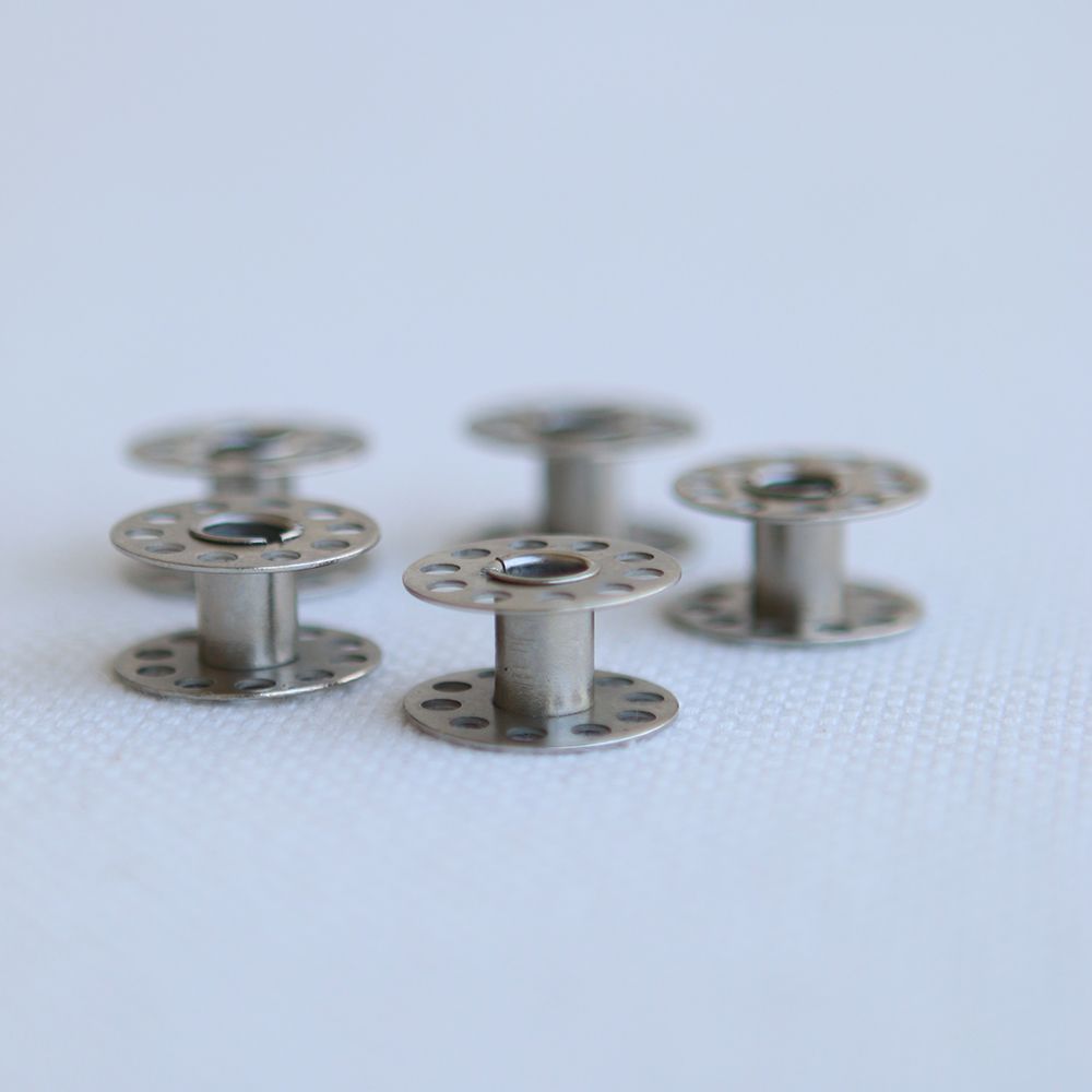 Lot de 5 canettes métal plastique pour machine à coudre