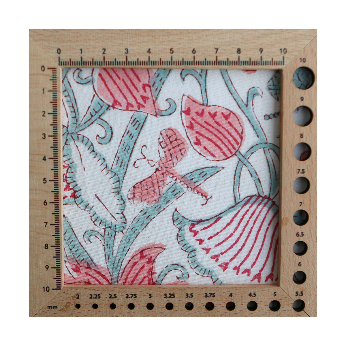 Yamini - Tissu indien coton hand block traditionnel