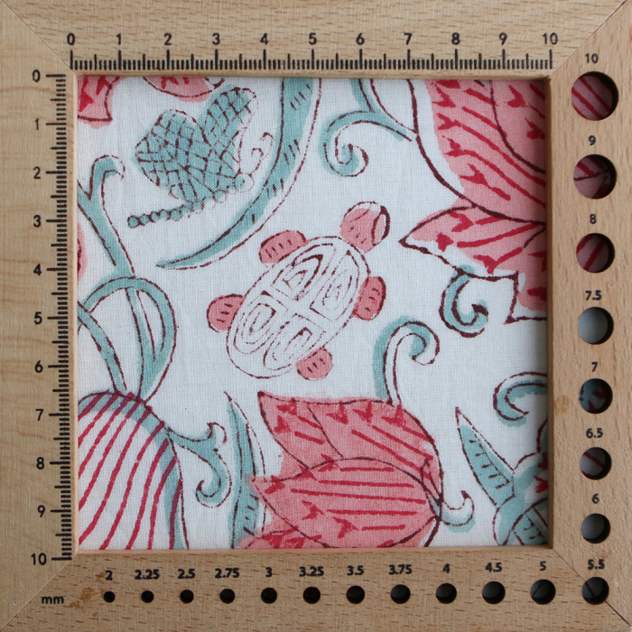 Yamini - Tissu indien coton hand block traditionnel