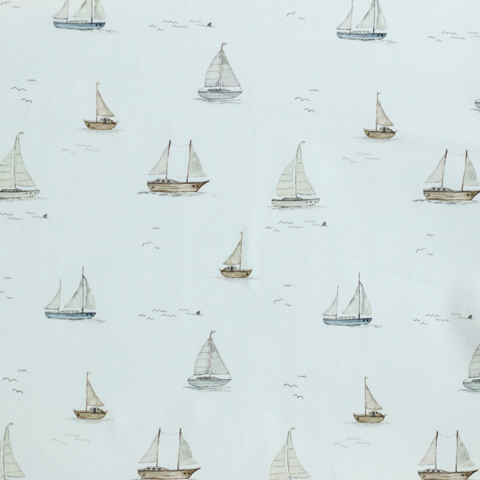 copy of Jersey coton à motifs pingouins