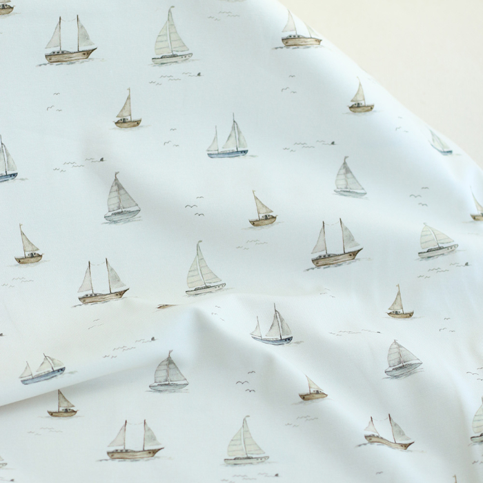 copy of Jersey coton à motifs pingouins