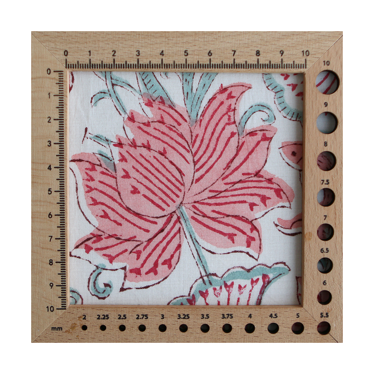 Yamini - Tissu indien coton hand block traditionnel