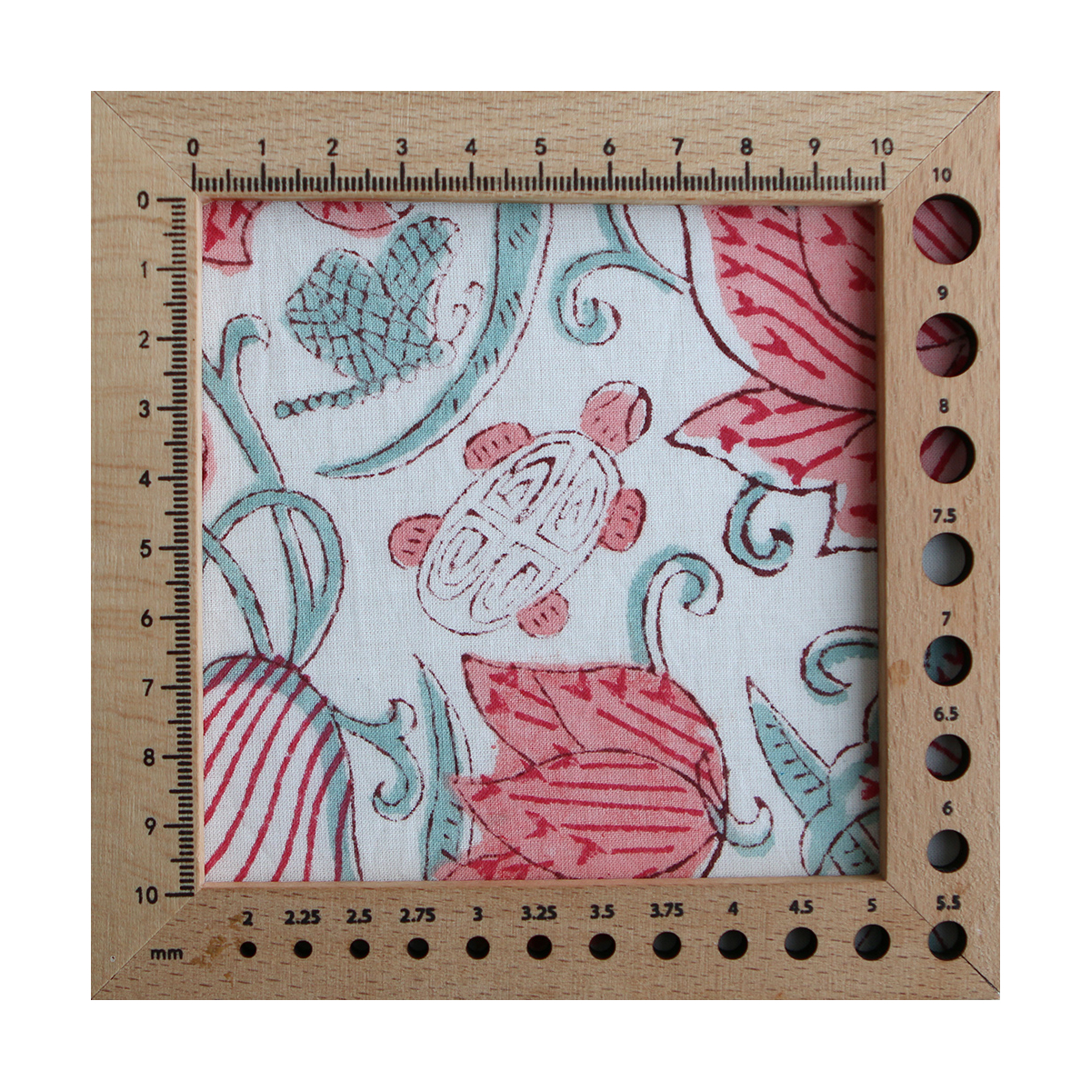 Yamini - Tissu indien coton hand block traditionnel