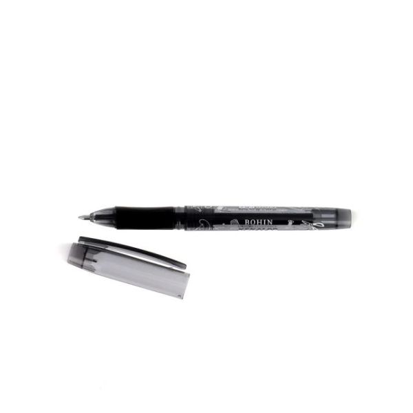 Stylo KEKALOR noir Bohin, marquage effaçable à la chaleur
