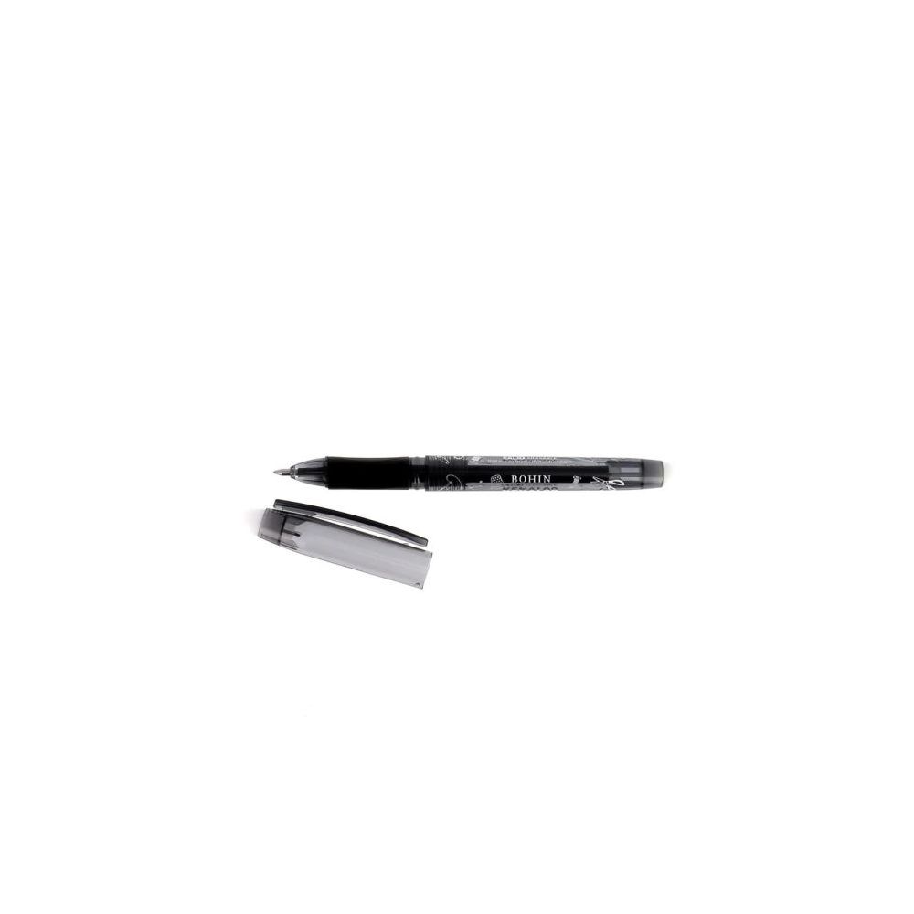 Stylo KEKALOR noir Bohin, marquage effaçable à la chaleur