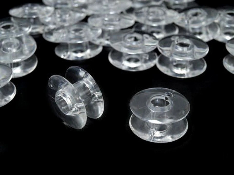 Canettes plastique pour machine à coudre Singer, lot de 10